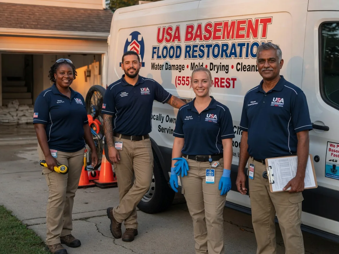 Basement Flood Cleanup company in Maeystown, IL